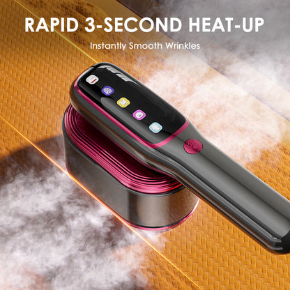 🎐✨60%  DE RÉDUCTION !🎑🎐 Fer à vapeur pliable intelligent avec affichage numérique