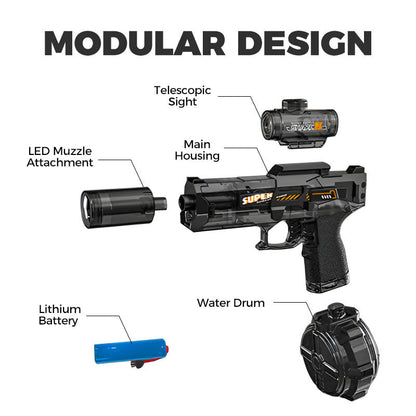 🔥Pistolet à eau électrique rechargeable✨