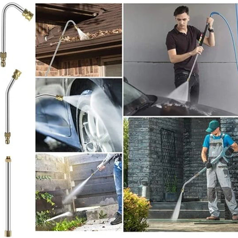 🚿🧺62% de réduction🧺🚿 Ensemble de Rallonge de Lance pour Nettoyeur à Haute Pression 4000PSI