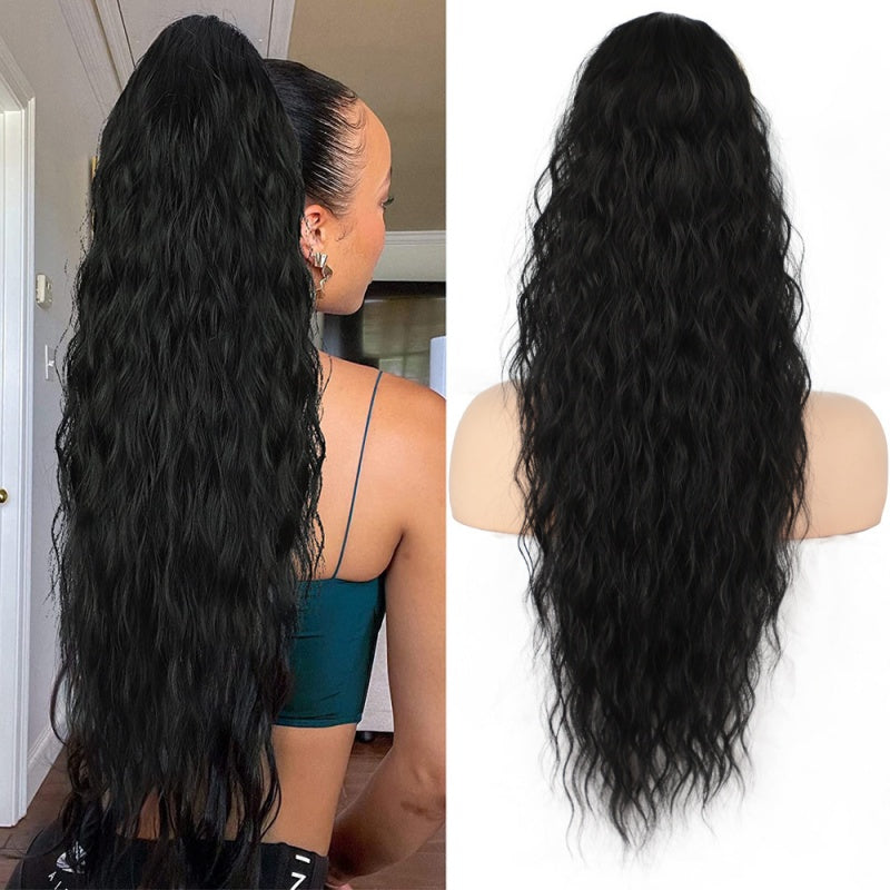 💁‍♀️ Queue de cheval volumineuse instantanée – Effet salon en 30 secondes | -66% ⚡