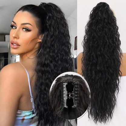 💁‍♀️ Queue de cheval volumineuse instantanée – Effet salon en 30 secondes | -66% ⚡