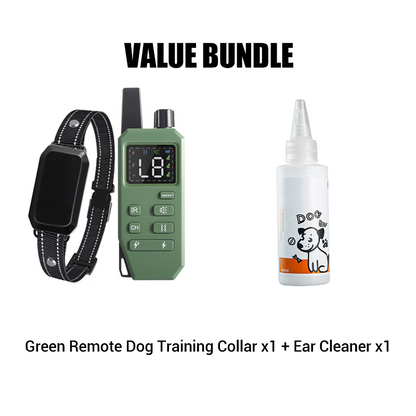 🐶 Collier d'entraînement pour chien – Contrôle à distance simple et efficace | -50% aujourd’hui 🔥