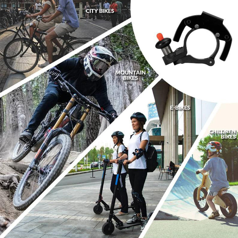 🚴 Sonnette de vélo compacte et discrète – Sécurité et gain de place | -48% ⚡