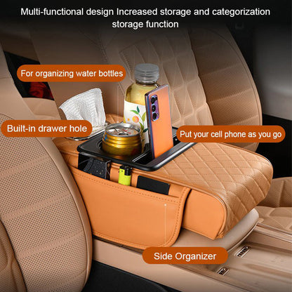 🚗 Coussin d’accoudoir voiture multifonction – Confort et rangement amélioré | -50% 🔥