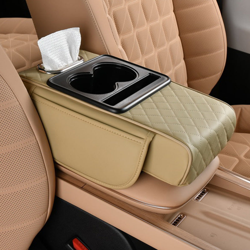 🚗 Coussin d’accoudoir voiture multifonction – Confort et rangement amélioré | -50% 🔥