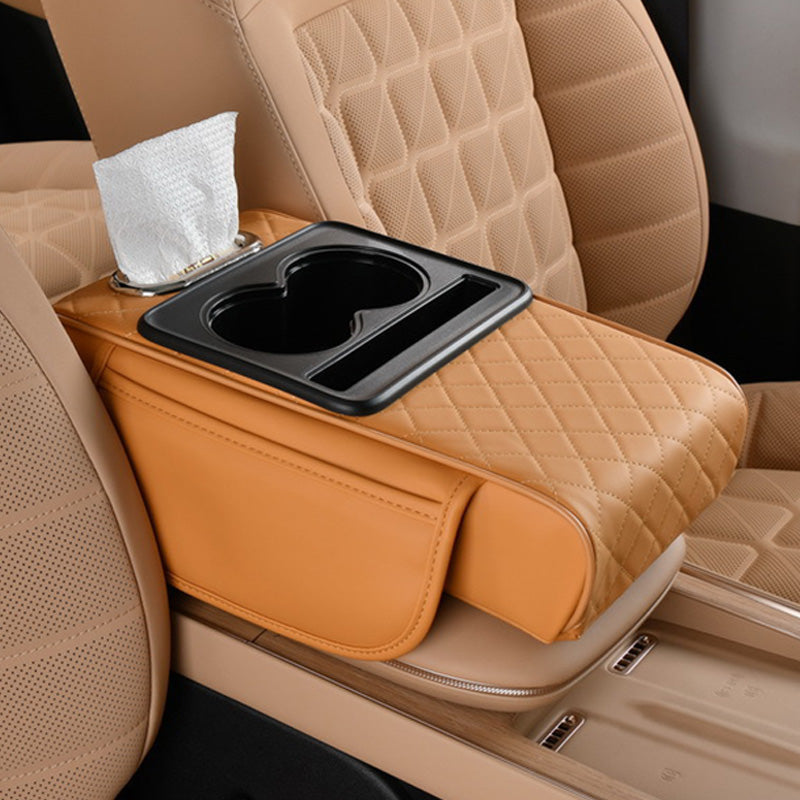 🚗 Coussin d’accoudoir voiture multifonction – Confort et rangement amélioré | -50% 🔥
