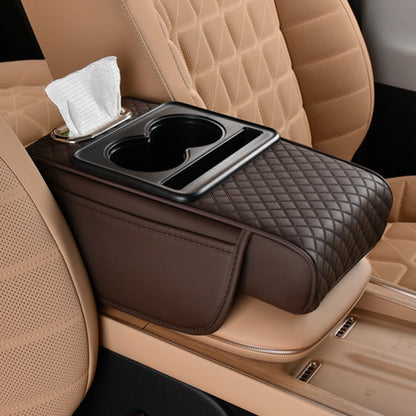 🚗 Coussin d’accoudoir voiture multifonction – Confort et rangement amélioré | -50% 🔥