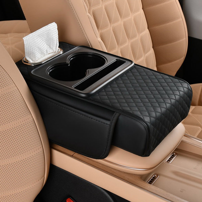 🚗 Coussin d’accoudoir voiture multifonction – Confort et rangement amélioré | -50% 🔥