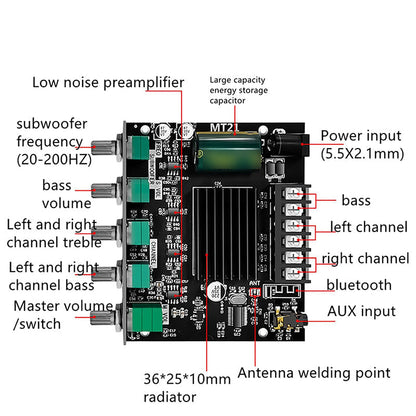 🔊 Module amplificateur Bluetooth 2.1 – Son puissant avec basses immersives | -60% ⚡