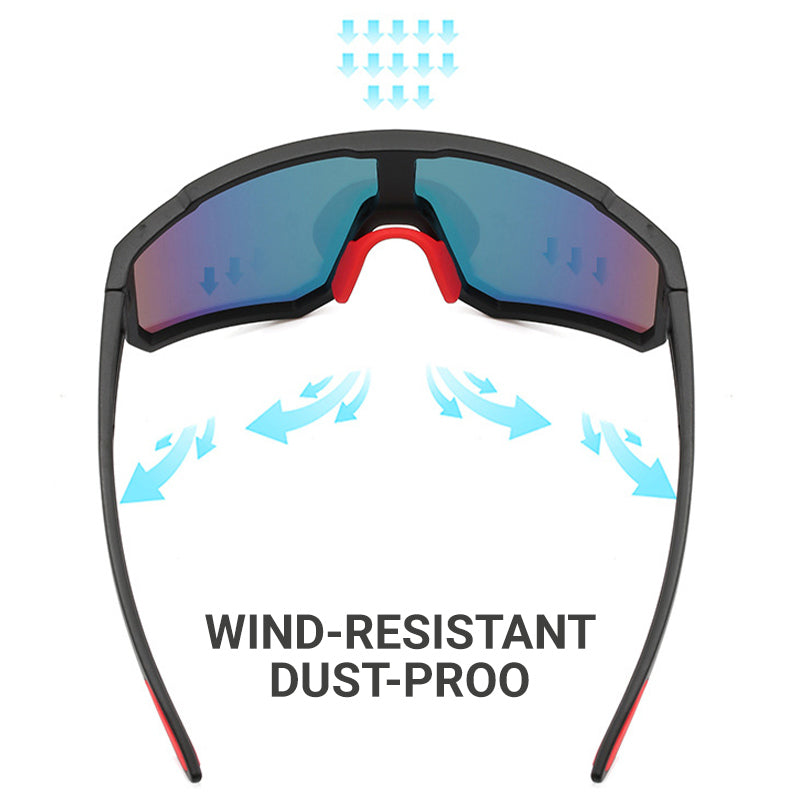 🚴 Lunettes de cyclisme polarisées – Vision claire et protection maximale | -53% ⚡