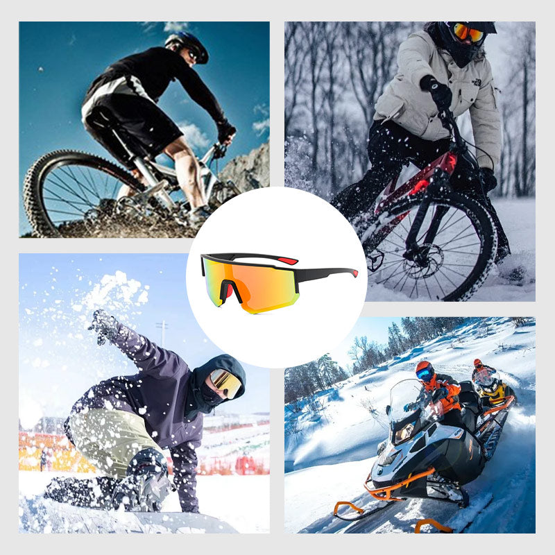 🚴 Lunettes de cyclisme polarisées – Vision claire et protection maximale | -53% ⚡