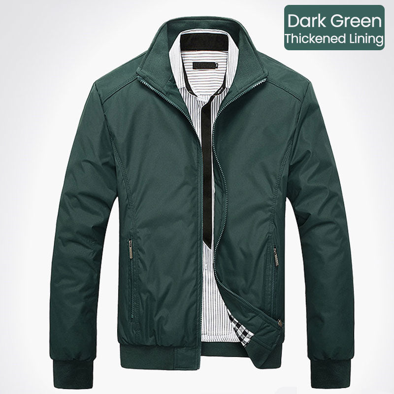 👔✨ PROMO -60% ! Veste Homme Col Montant – Style Business, Respirante & Anti-Vent (M-4XL)