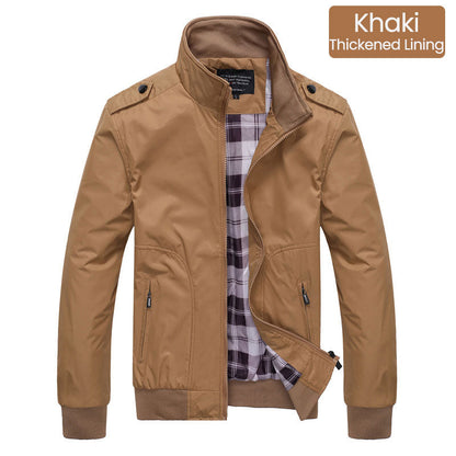 👔✨ PROMO -60% ! Veste Homme Col Montant – Style Business, Respirante & Anti-Vent (M-4XL)
