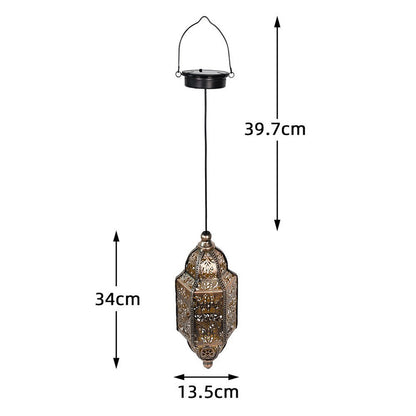 🌙 Lanterne solaire suspendue – Ambiance chaleureuse pour jardin & terrasse | -50% ⚡
