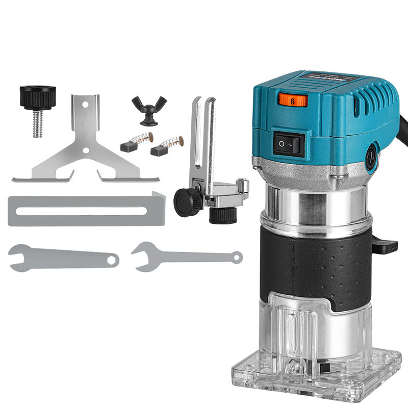 🛠️ Toupie puissante de 800 W pour le travail du bois 🎯 Kit complet de fraises et de fraises à chanfreiner