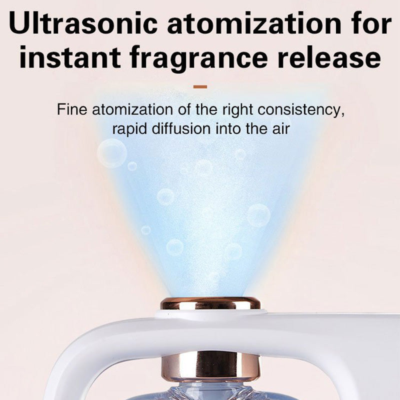 ✨✨Idée cadeau - Diffuseur d'huiles essentielles automatique avec veilleuse et motif dessin animé