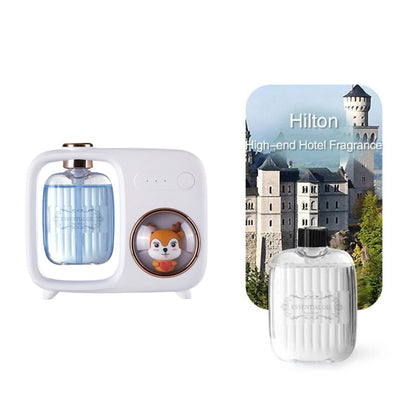 ✨✨Idée cadeau - Diffuseur d'huiles essentielles automatique avec veilleuse et motif dessin animé
