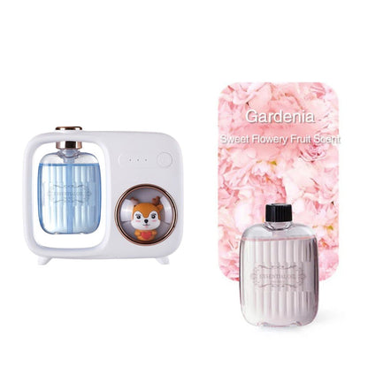 ✨✨Idée cadeau - Diffuseur d'huiles essentielles automatique avec veilleuse et motif dessin animé