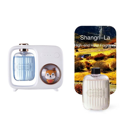 ✨✨Idée cadeau - Diffuseur d'huiles essentielles automatique avec veilleuse et motif dessin animé