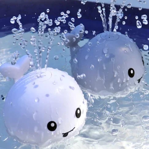 🌞50% DE RÉDUCTION ! 😊Jouet de bain baleine arroseuse