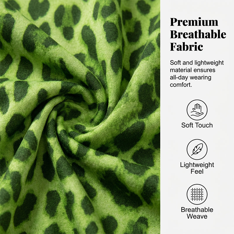 👗Jupe longue décontractée et chic à imprimé léopard✨Taille Haute | Chic & Fluide 🐆 -53% 🔥