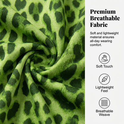 👗Jupe longue décontractée et chic à imprimé léopard✨Taille Haute | Chic & Fluide 🐆 -53% 🔥