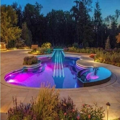 🔥 -50% | 🌊 Lampe de Piscine Étanche – Éclairage magique multicolore(Télécommande RF)