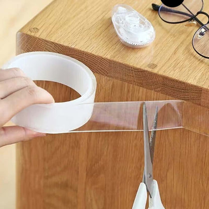 🧱Plus vous économisez, plus vous économisez ⏰Ruban adhésif double face transparent résistant et amovible