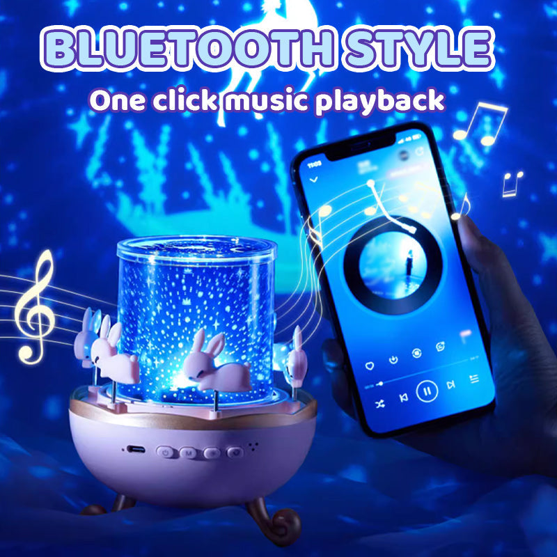 🎁50 % de réduction !🎁Projecteur de veilleuse Bluetooth