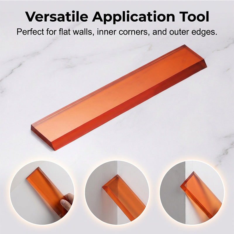 🧱 50 % de réduction 💒Grattoir à mastic flexible en arc