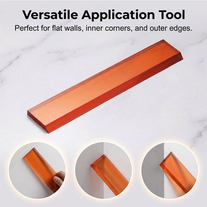 🧱 50 % de réduction 💒Grattoir à mastic flexible en arc