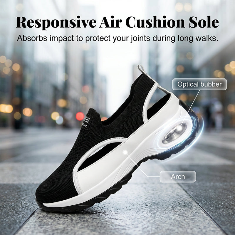📢📢50 % DE RÉDUCTION !! ⏰ Chaussures respirantes ajourées à enfiler pour femmes – Légères, flexibles & parfaites pour un confort quotidien à la maison ou en ville 🌸