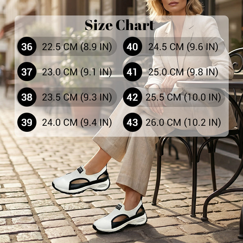 📢📢50 % DE RÉDUCTION !! ⏰ Chaussures respirantes ajourées à enfiler pour femmes – Légères, flexibles & parfaites pour un confort quotidien à la maison ou en ville 🌸