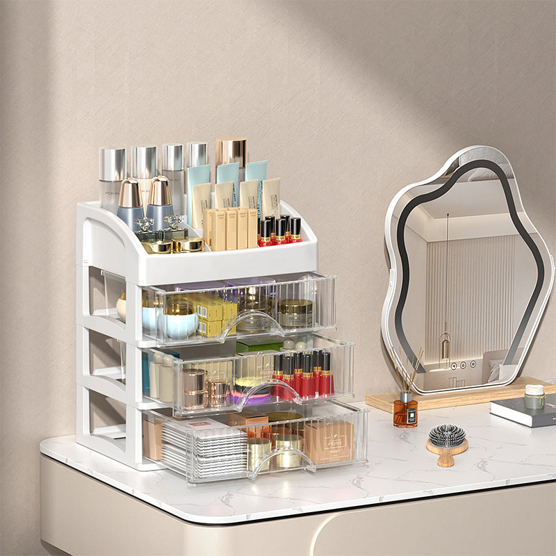 💎50% DE RÉDUCTION! 🌸 Organiseur de bureau empilable avec tiroirs transparents