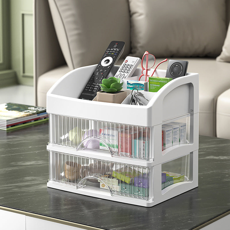 💎50% DE RÉDUCTION! 🌸 Organiseur de bureau empilable avec tiroirs transparents