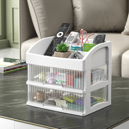 💎50% DE RÉDUCTION! 🌸 Organiseur de bureau empilable avec tiroirs transparents