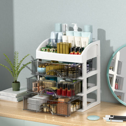 💎50% DE RÉDUCTION! 🌸 Organiseur de bureau empilable avec tiroirs transparents