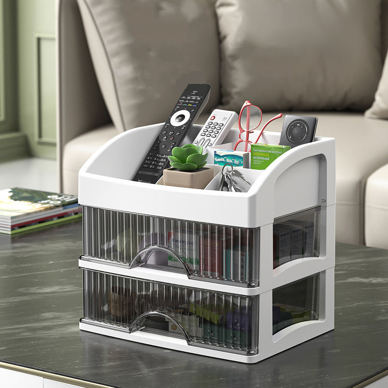 💎50% DE RÉDUCTION! 🌸 Organiseur de bureau empilable avec tiroirs transparents