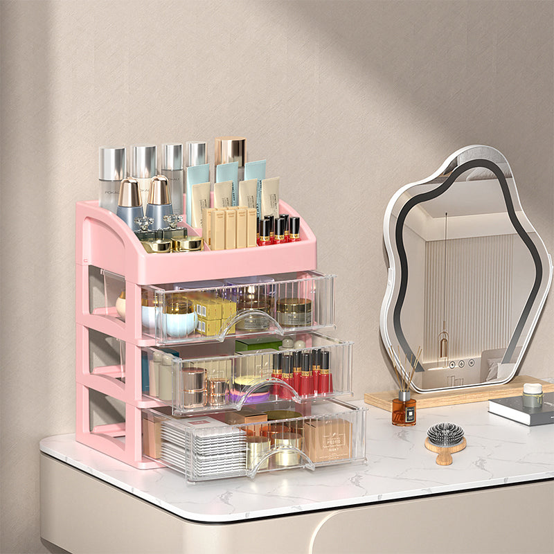 💎50% DE RÉDUCTION! 🌸 Organiseur de bureau empilable avec tiroirs transparents