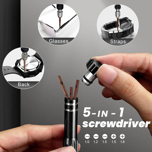🕰️ 54 % DE RÉDUCTION ! 🔧 Kit d'outils pour la réparation professionnelle de montres – 13 en 1, outils de précision, idéal pour la réparation de montres et de lunettes 🛠️