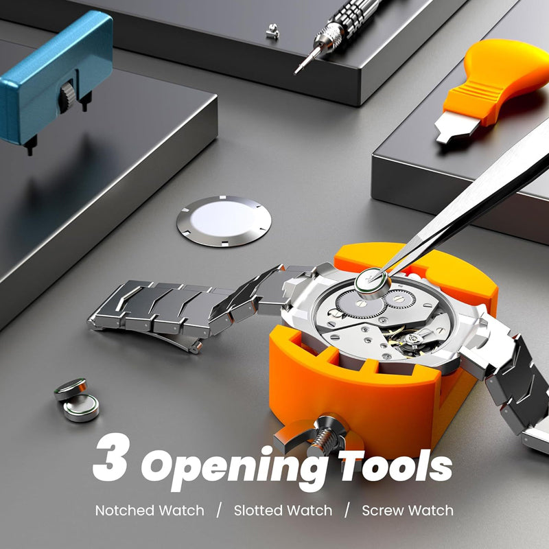 🕰️ 54 % DE RÉDUCTION ! 🔧 Kit d'outils pour la réparation professionnelle de montres – 13 en 1, outils de précision, idéal pour la réparation de montres et de lunettes 🛠️