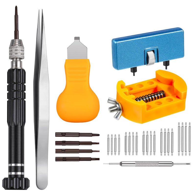 🕰️ 54 % DE RÉDUCTION ! 🔧 Kit d'outils pour la réparation professionnelle de montres – 13 en 1, outils de précision, idéal pour la réparation de montres et de lunettes 🛠️