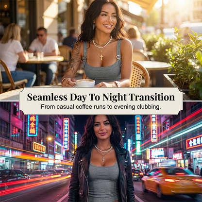 ✨🎀Offre promotionnelle + 50 % de réduction🎀✨Débardeur côtelé à bretelles réglables pour femmes