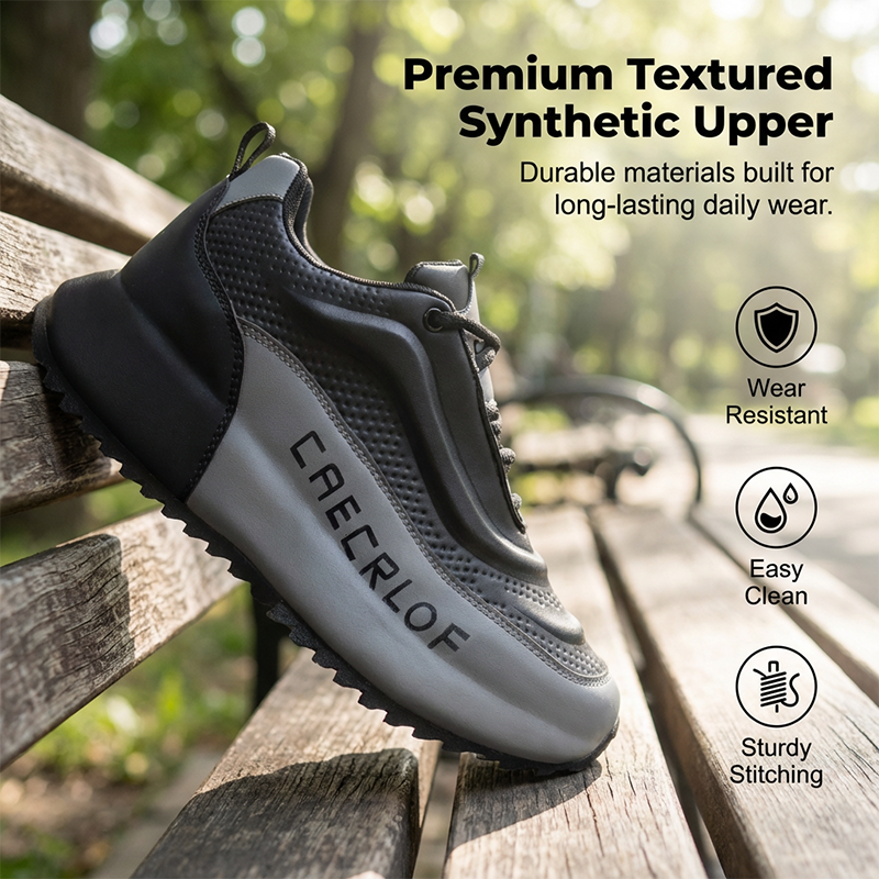 ✨👟 59 % de réduction + livraison gratuite 🔥 Chaussures de Mode à Semelle Épaisse pour Hommes – Réduisent la Pression Plantaire, Confortables & Parfaites Pour Le Quotidien 💪