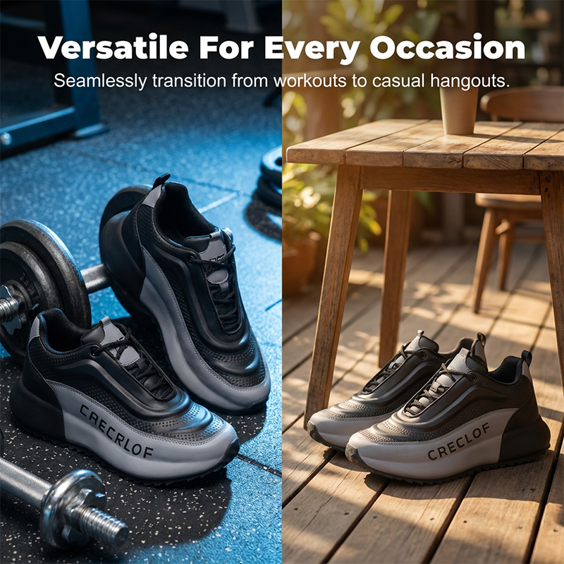 ✨👟 59 % de réduction + livraison gratuite 🔥 Chaussures de Mode à Semelle Épaisse pour Hommes – Réduisent la Pression Plantaire, Confortables & Parfaites Pour Le Quotidien 💪