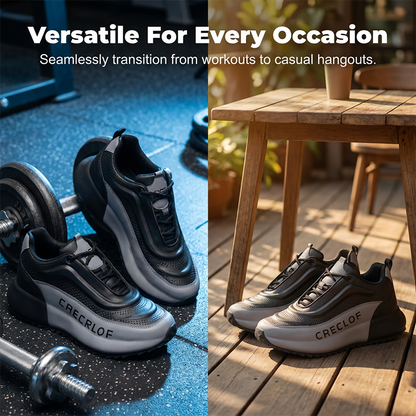 ✨👟 59 % de réduction + livraison gratuite 🔥 Chaussures de Mode à Semelle Épaisse pour Hommes – Réduisent la Pression Plantaire, Confortables & Parfaites Pour Le Quotidien 💪