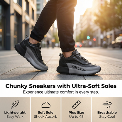 ✨👟 59 % de réduction + livraison gratuite 🔥 Chaussures de Mode à Semelle Épaisse pour Hommes – Réduisent la Pression Plantaire, Confortables & Parfaites Pour Le Quotidien 💪