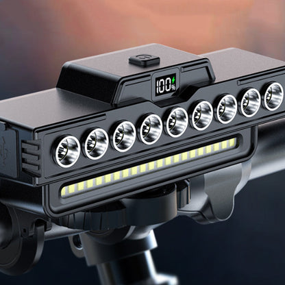 🔦 53 % DE RÉDUCTION !✨Phare de vélo rechargeable à 28 LED avec klaxon