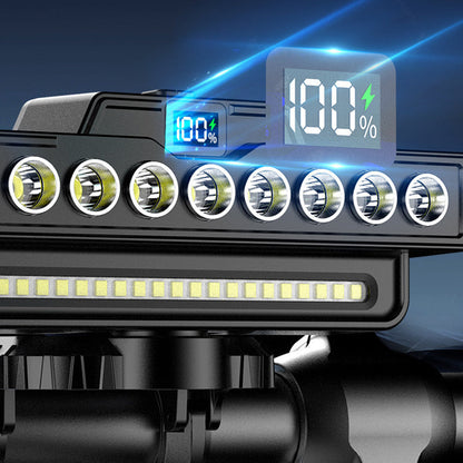 🔦 53 % DE RÉDUCTION !✨Phare de vélo rechargeable à 28 LED avec klaxon