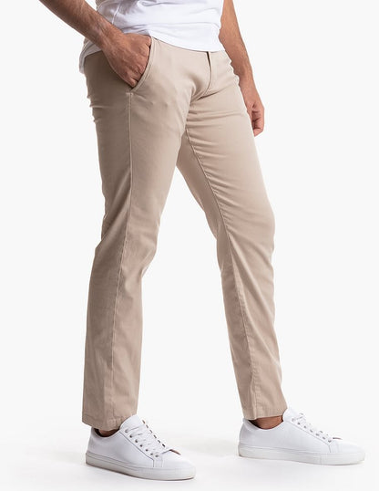 📢📢50 % de réduction !! ⏰ Pantalons kaki stretch décontractés pour hommes